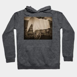 Old Covered Wagon Hoodie